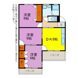 ドミール92の物件間取画像